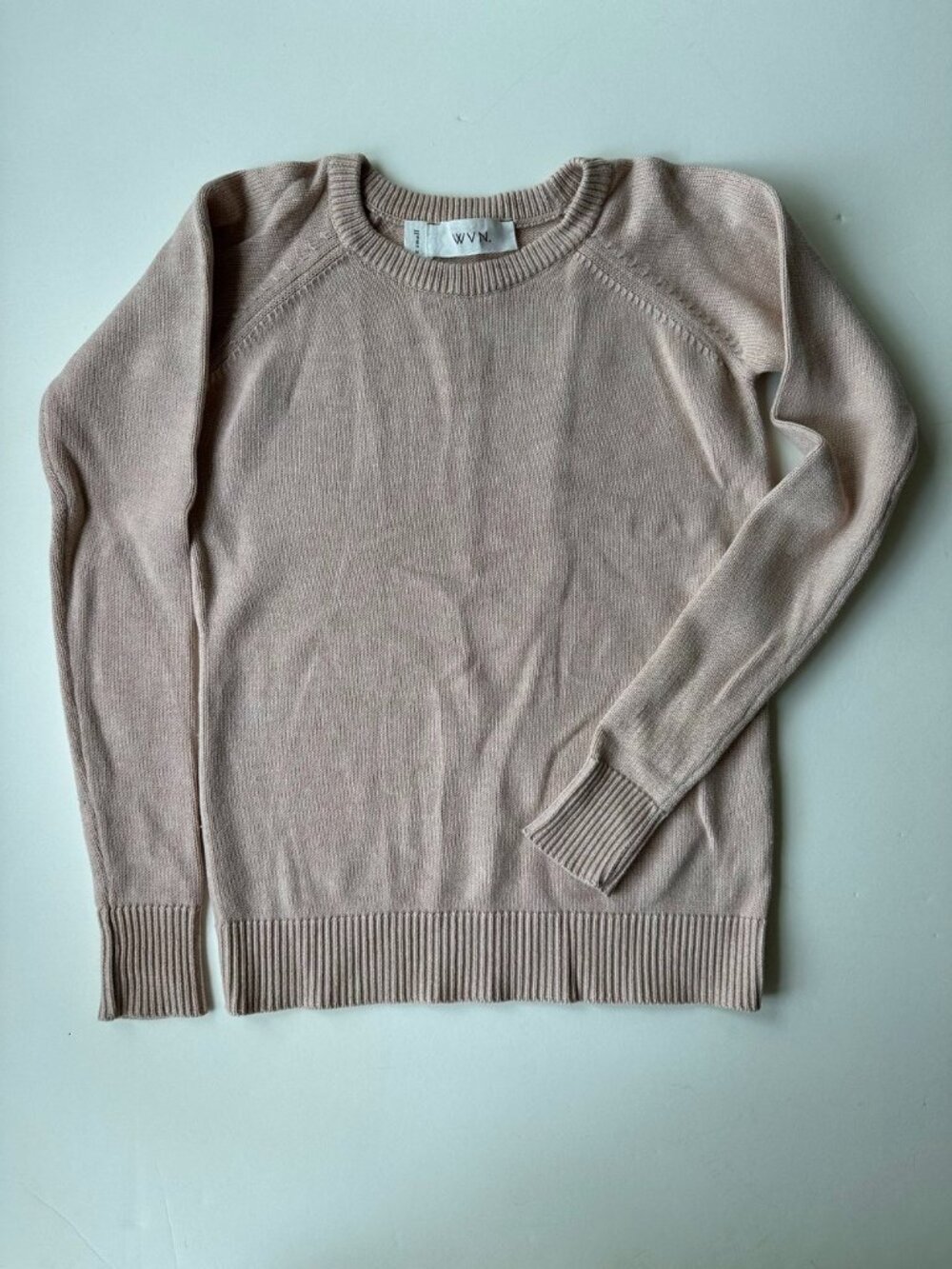 WVN Knitted Light Pink Sweater